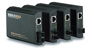 Signamax™ 1000BaseT to 1000BaseSX Media Converter, SC/MM 220 m Span on 62.5 μm Fiber / 550 m Span on 50 μm Fiber